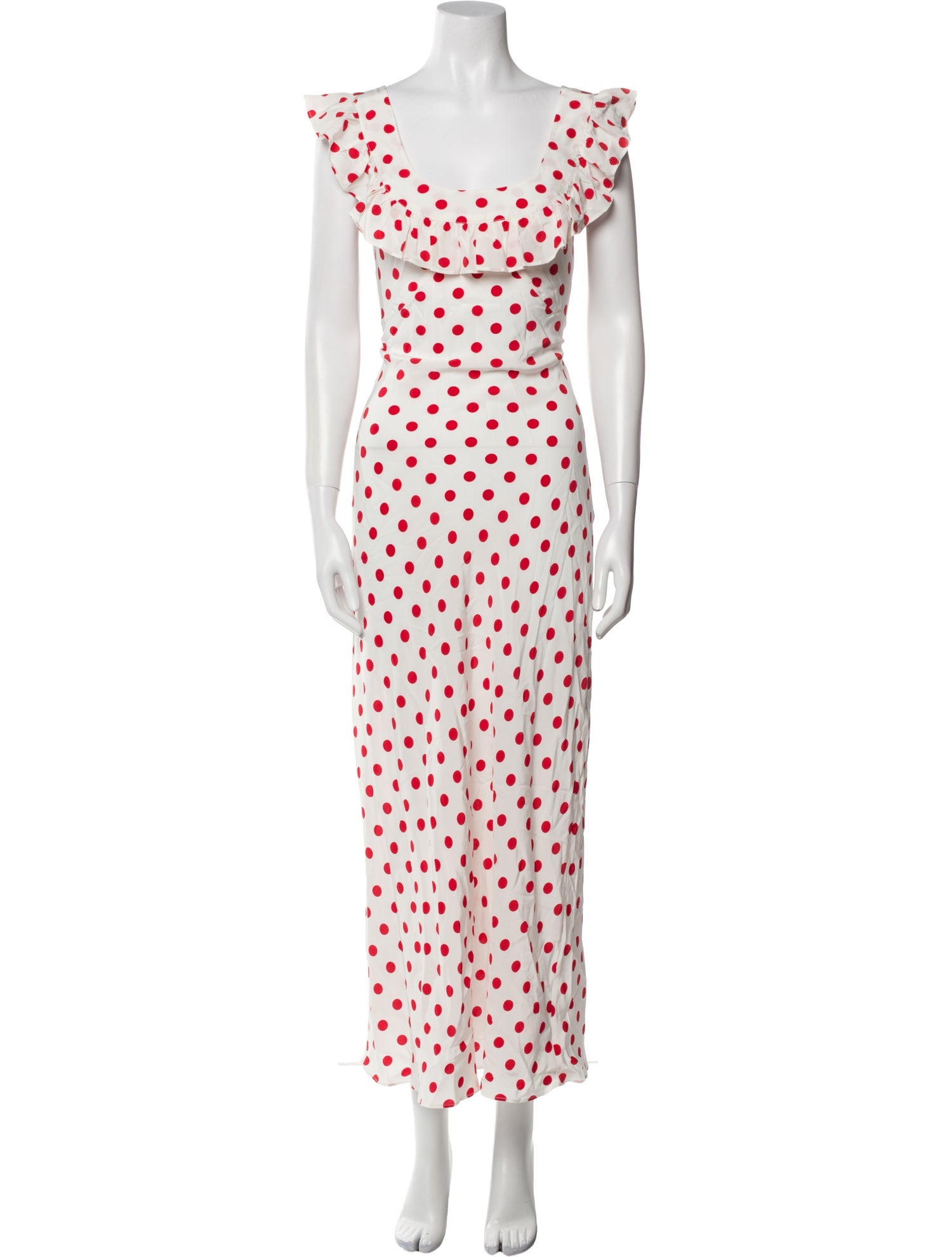 SUPER RÉAL: Claudia Schiffer Silk Long Dress w/ Tags