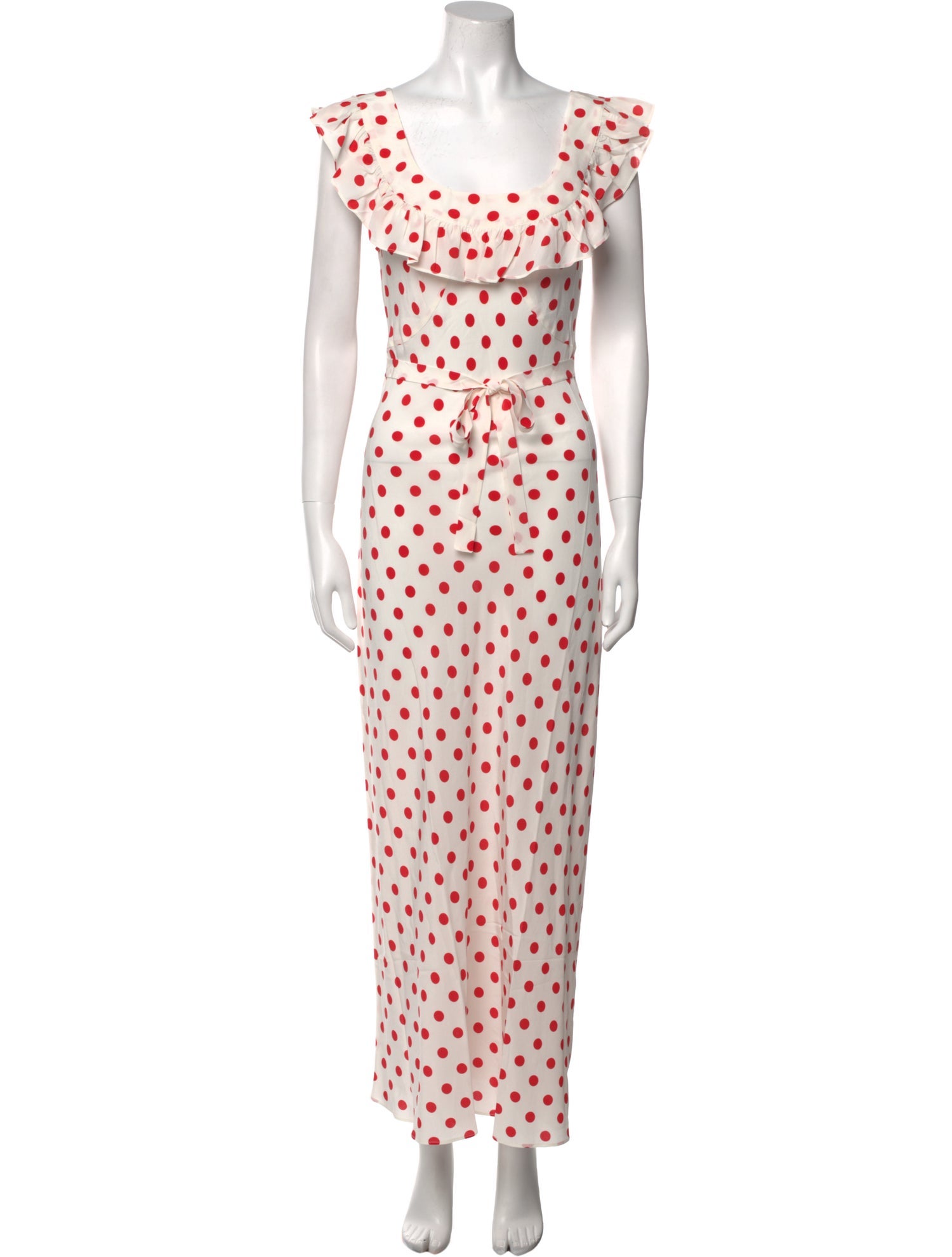 SUPER RÉAL: Claudia Schiffer Silk Long Dress w/ Tags