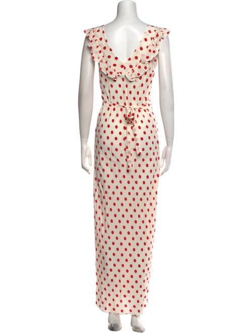 SUPER RÉAL: Claudia Schiffer Silk Long Dress