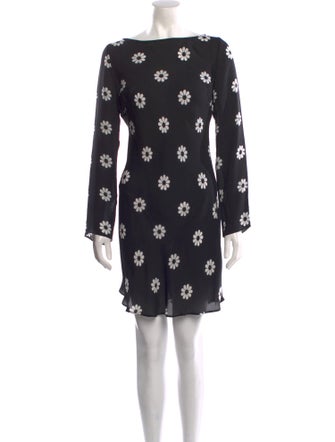 SUPER RÉAL: Claudia Schiffer Silk Mini Dress