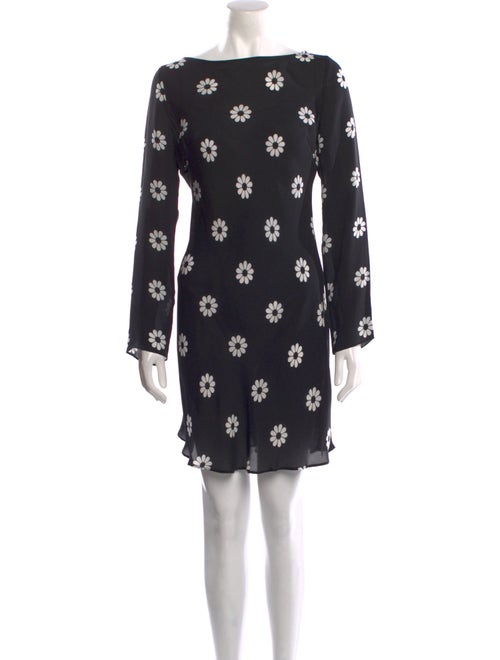 SUPER RÉAL: Claudia Schiffer Silk Mini Dress