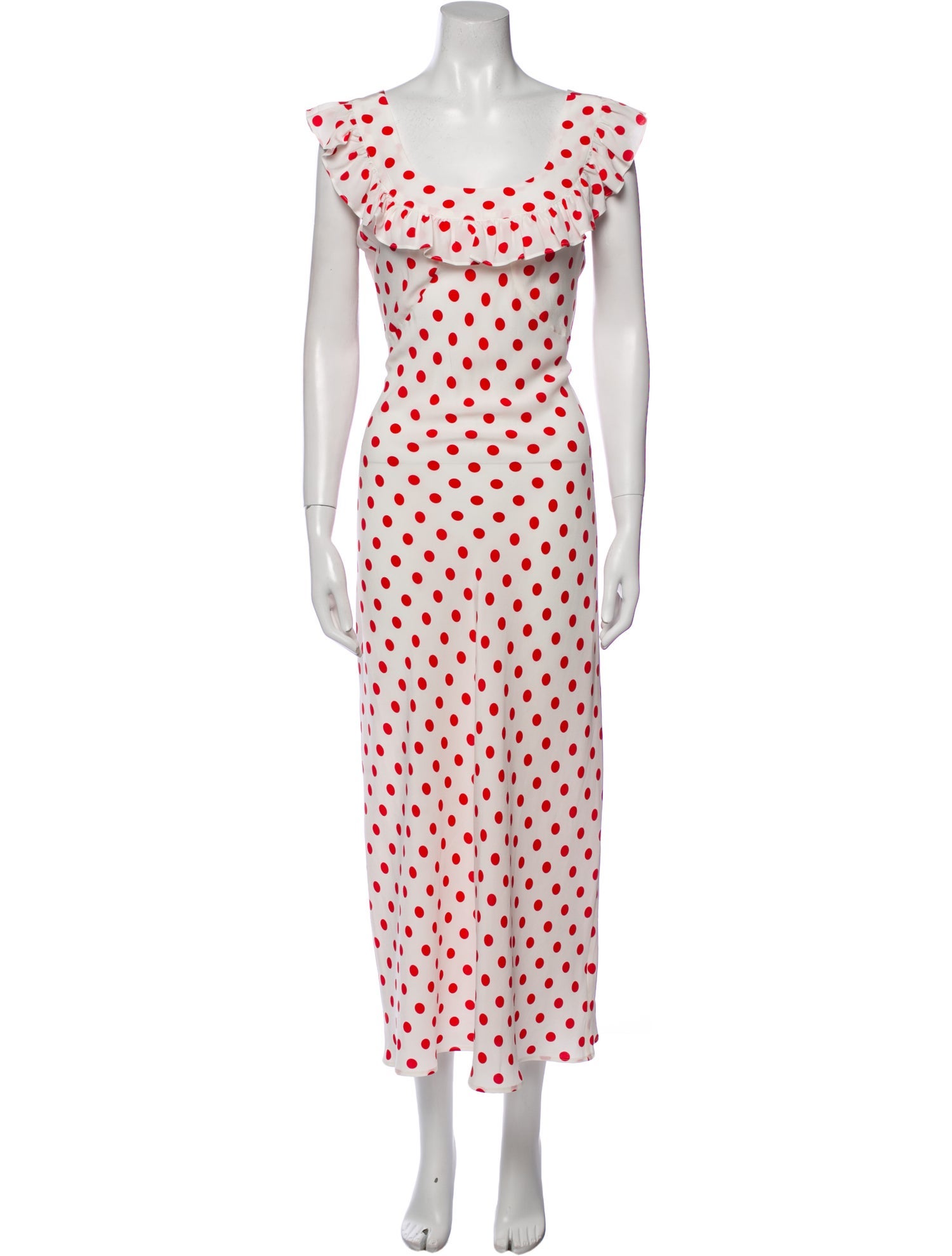 SUPER RÉAL: Claudia Schiffer Silk Long Dress