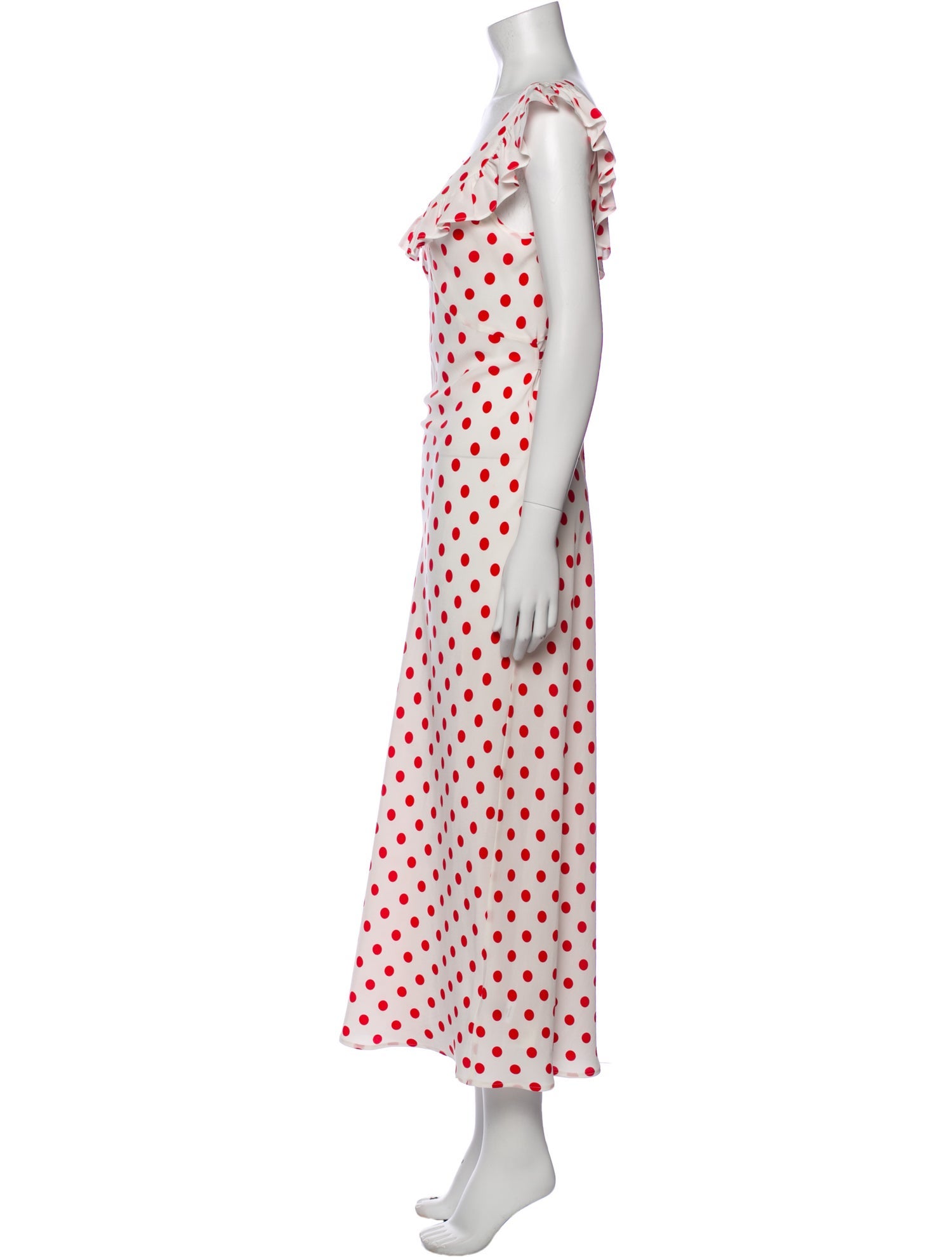 SUPER RÉAL: Claudia Schiffer Silk Long Dress