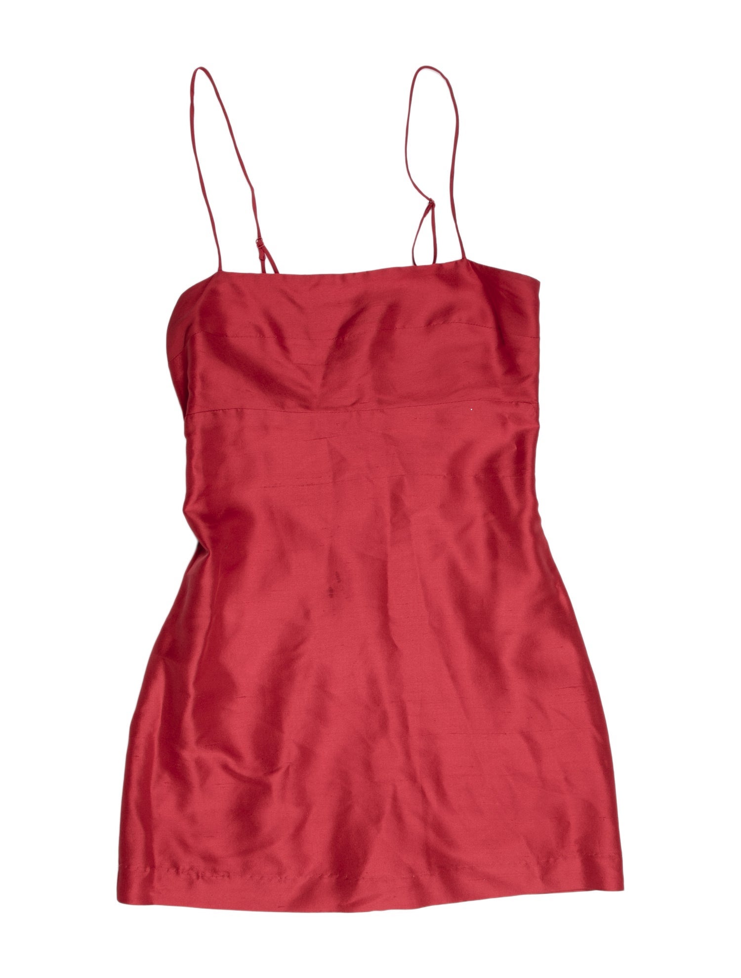 SUPER RÉAL: Claudia Schiffer Silk Mini Dress