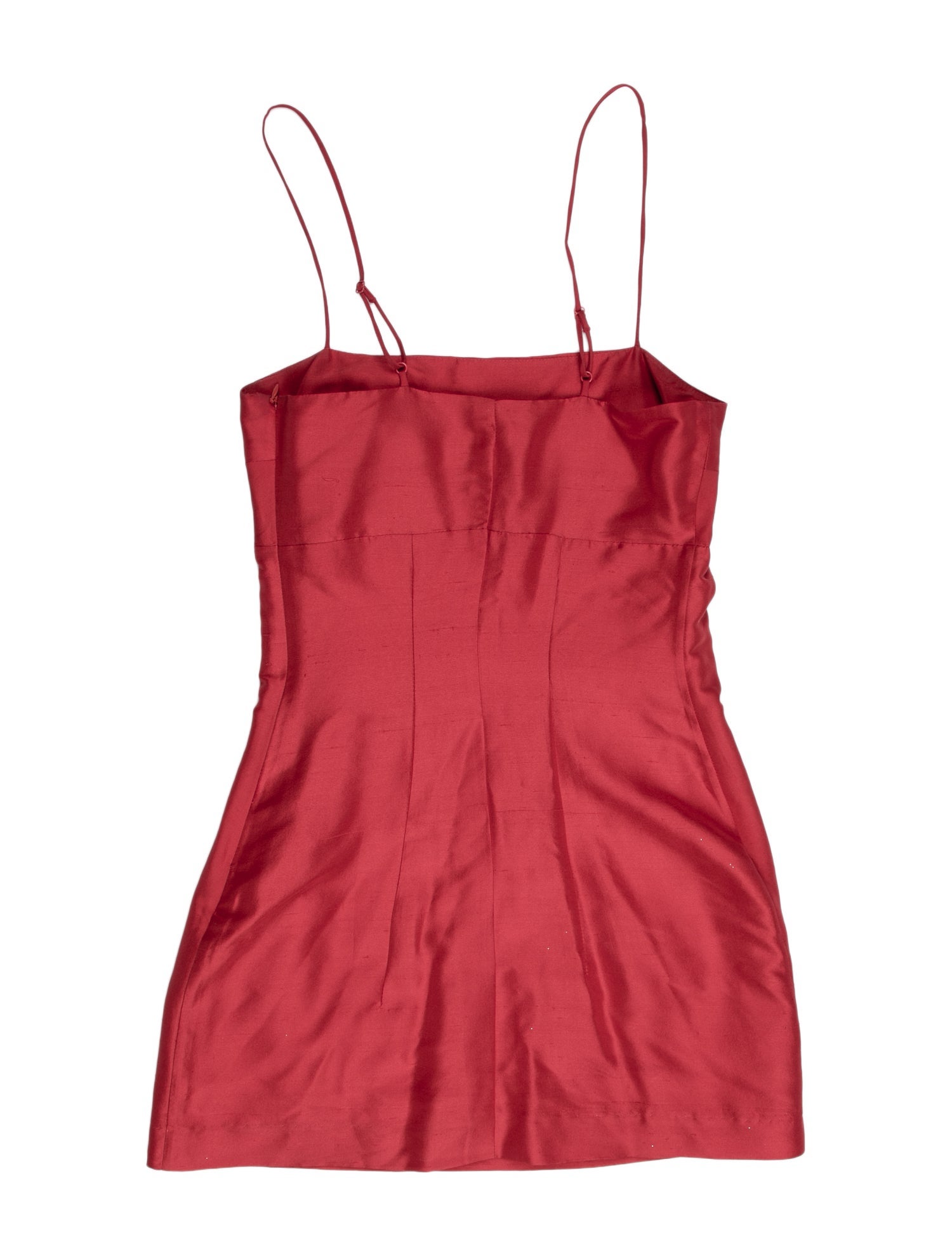 SUPER RÉAL: Claudia Schiffer Silk Mini Dress