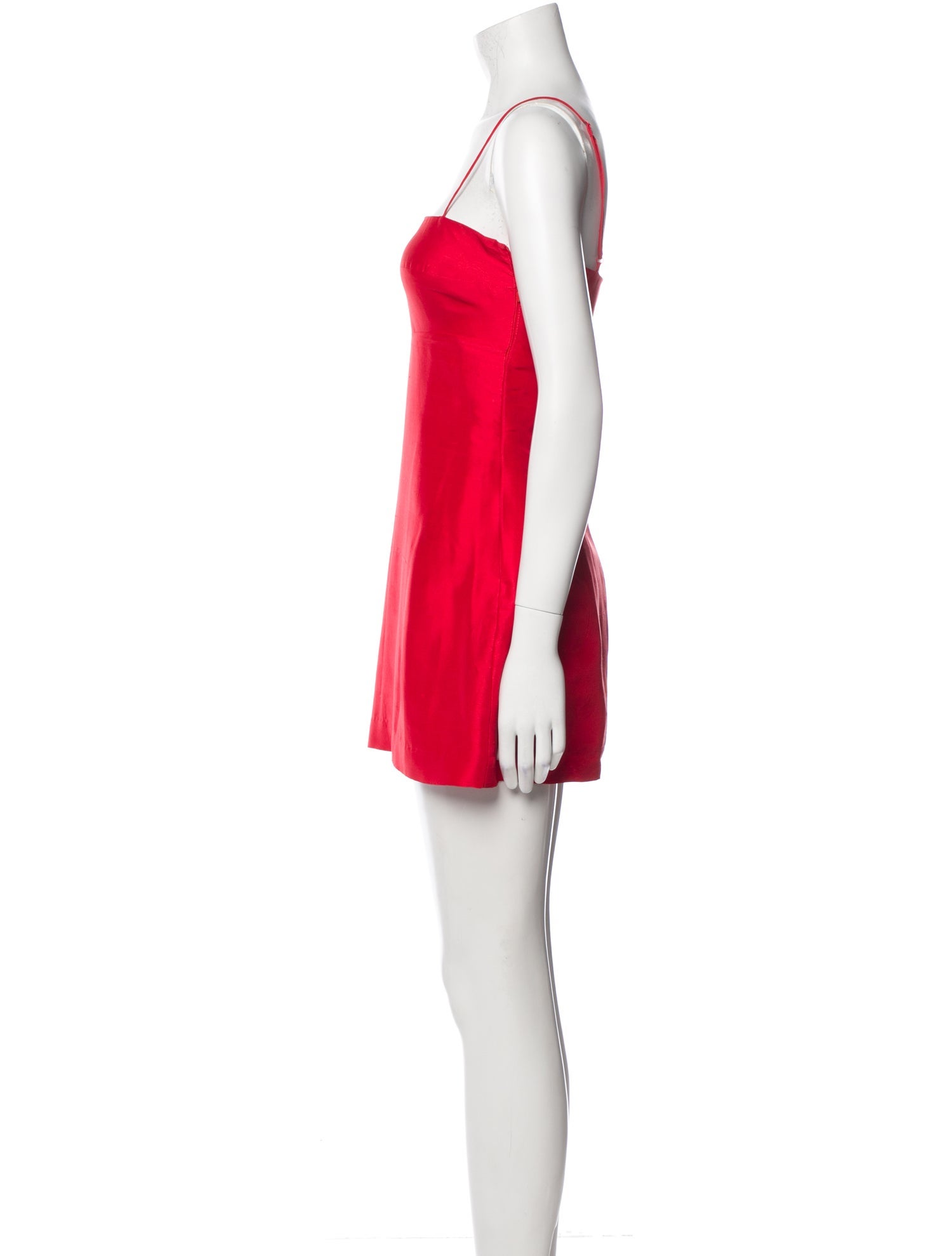 SUPER RÉAL: Claudia Schiffer Silk Mini Dress