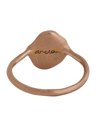 Sirciam 14K Diamond Monogram Ring