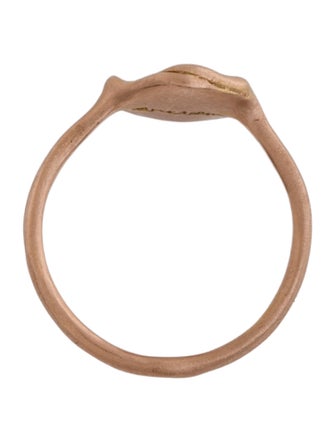 Sirciam 14K Diamond Monogram Ring