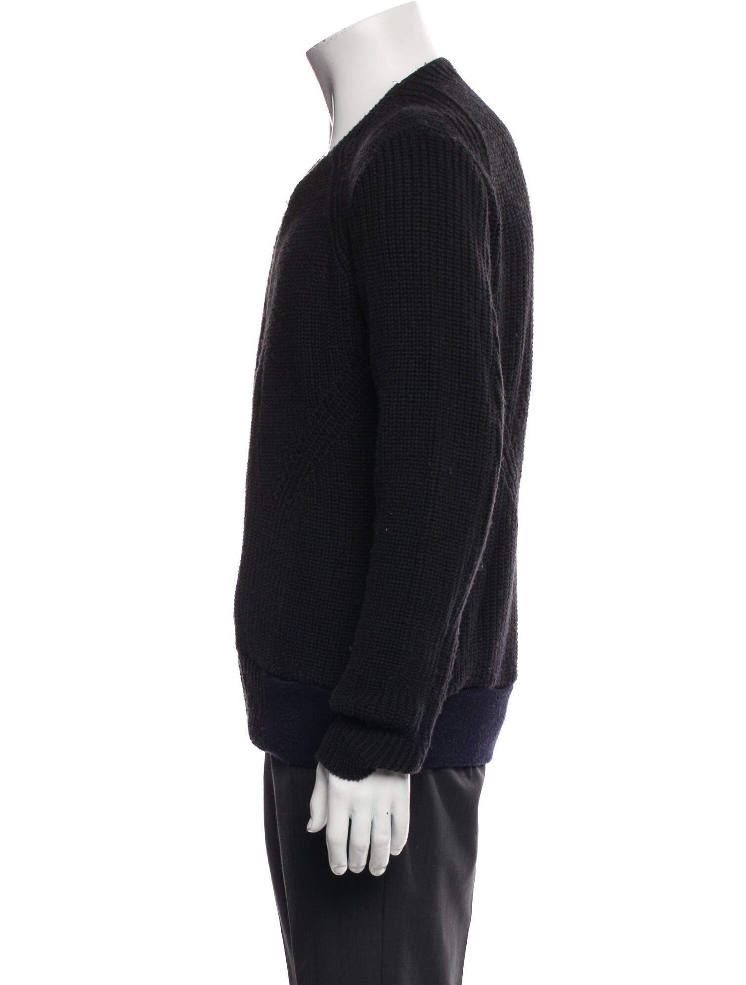08Sircus Wool V-Neck Cardigan