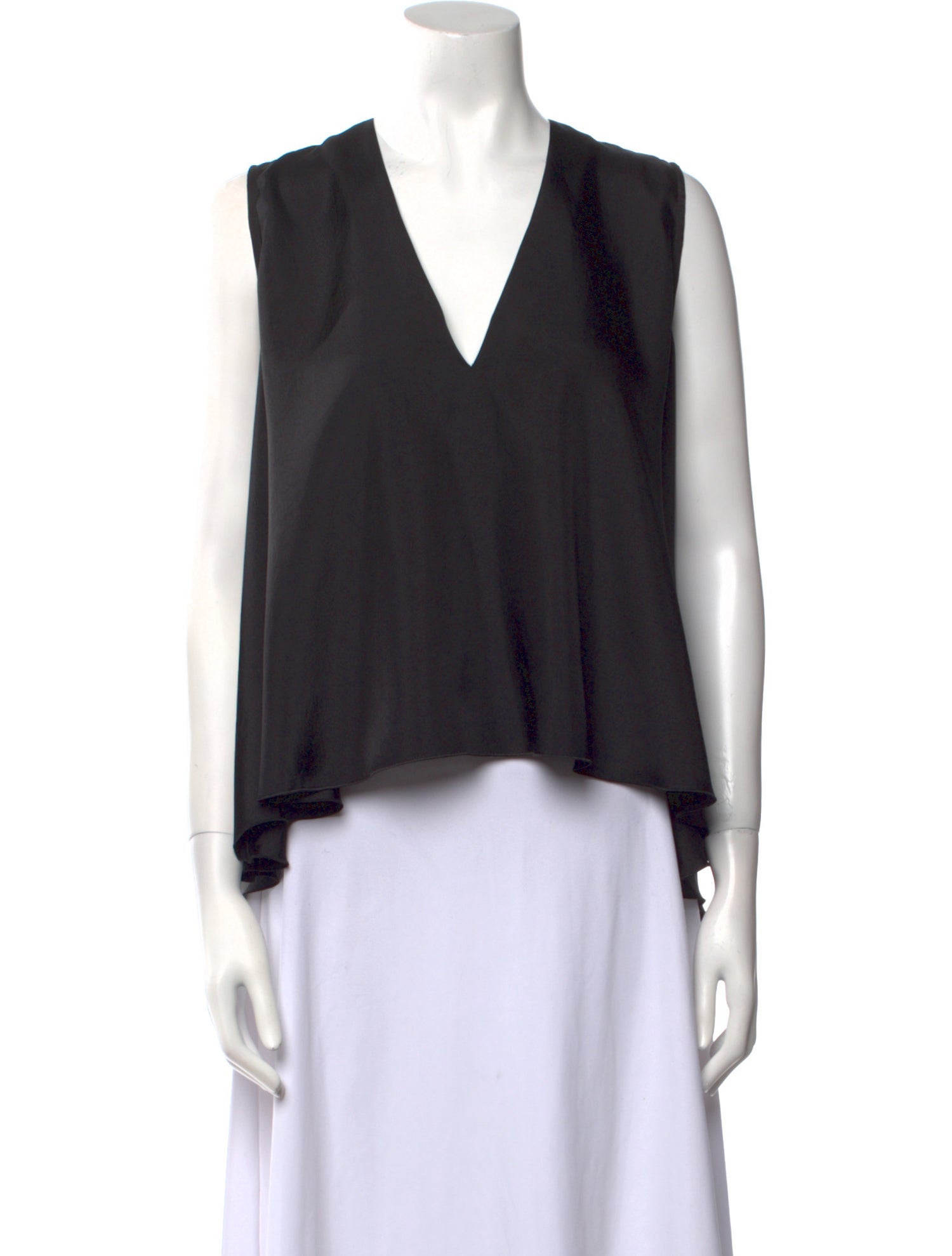 08Sircus V-Neck Sleeveless Crop Top