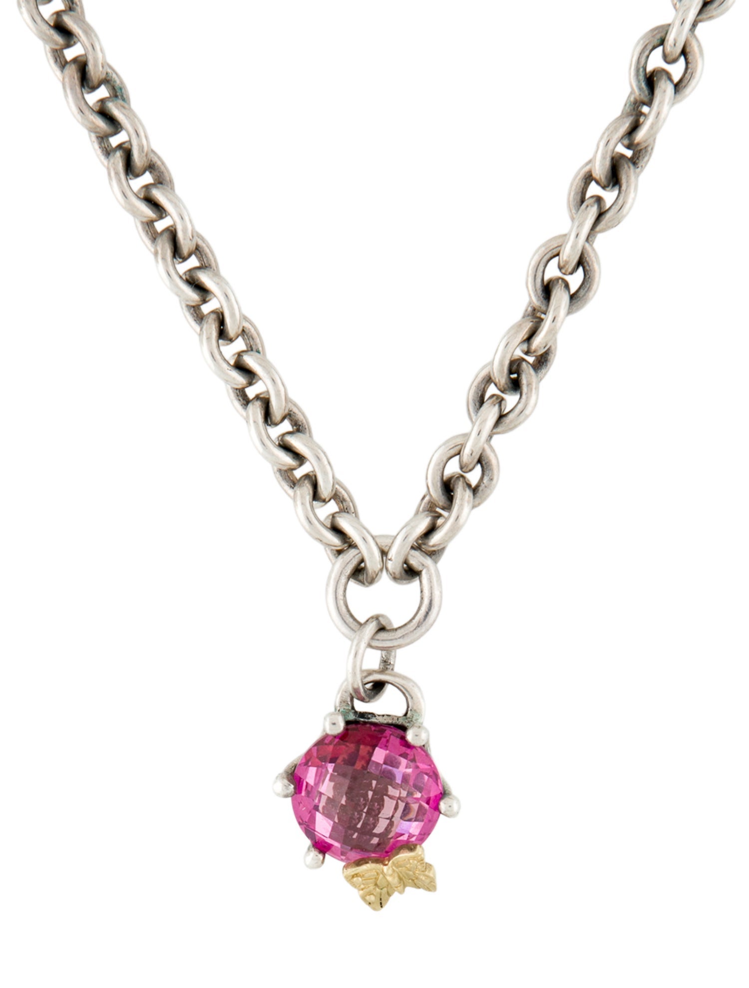 Saint by Sarah Jane Coated Topaz Dancing Bee Pendant Necklace