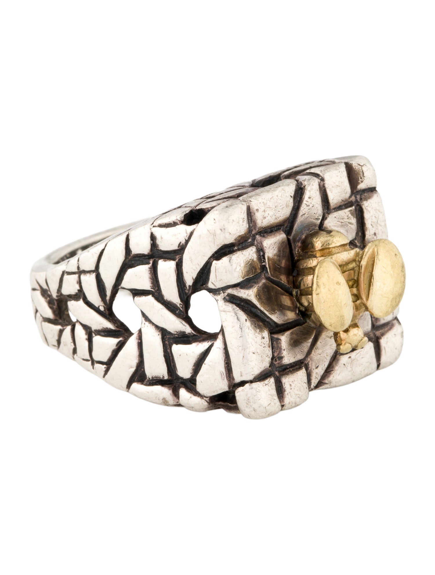 Saint by Sarah Jane Two Tone Honey Bee Cocktail Ring