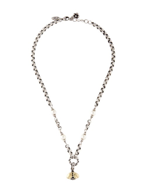 Saint by Sarah Jane Two-Tone Pearl Chain Necklace