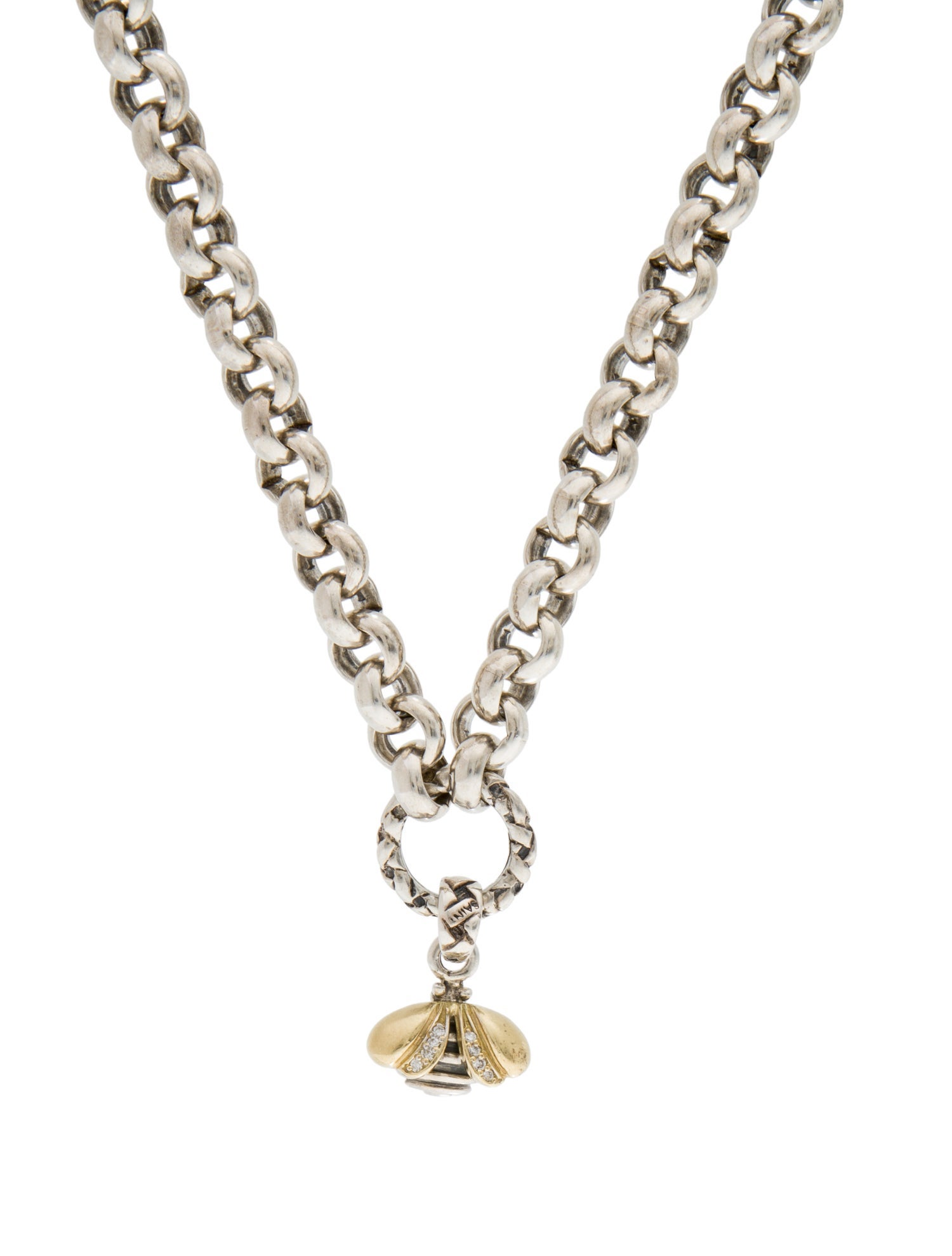 Saint by Sarah Jane Diamond Wish Bumble Bee Pendant Necklace