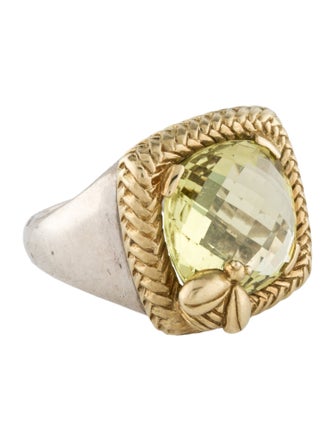 Saint by Sarah Jane Two-Tone Citrine Nobility Bee Cocktail Ring
