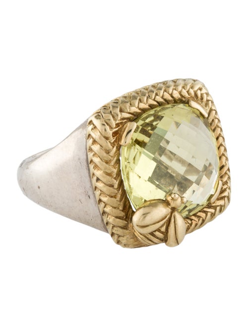 Saint by Sarah Jane Two-Tone Citrine Nobility Bee Cocktail Ring
