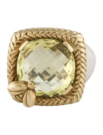 Saint by Sarah Jane Two-Tone Citrine Nobility Bee Cocktail Ring