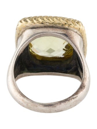 Saint by Sarah Jane Two-Tone Citrine Nobility Bee Cocktail Ring