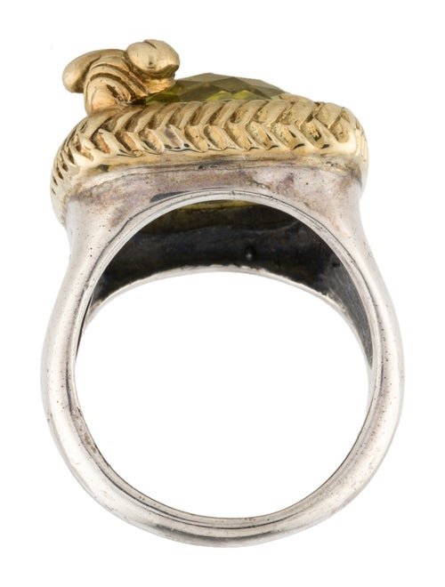 Saint by Sarah Jane Two-Tone Citrine Nobility Bee Cocktail Ring