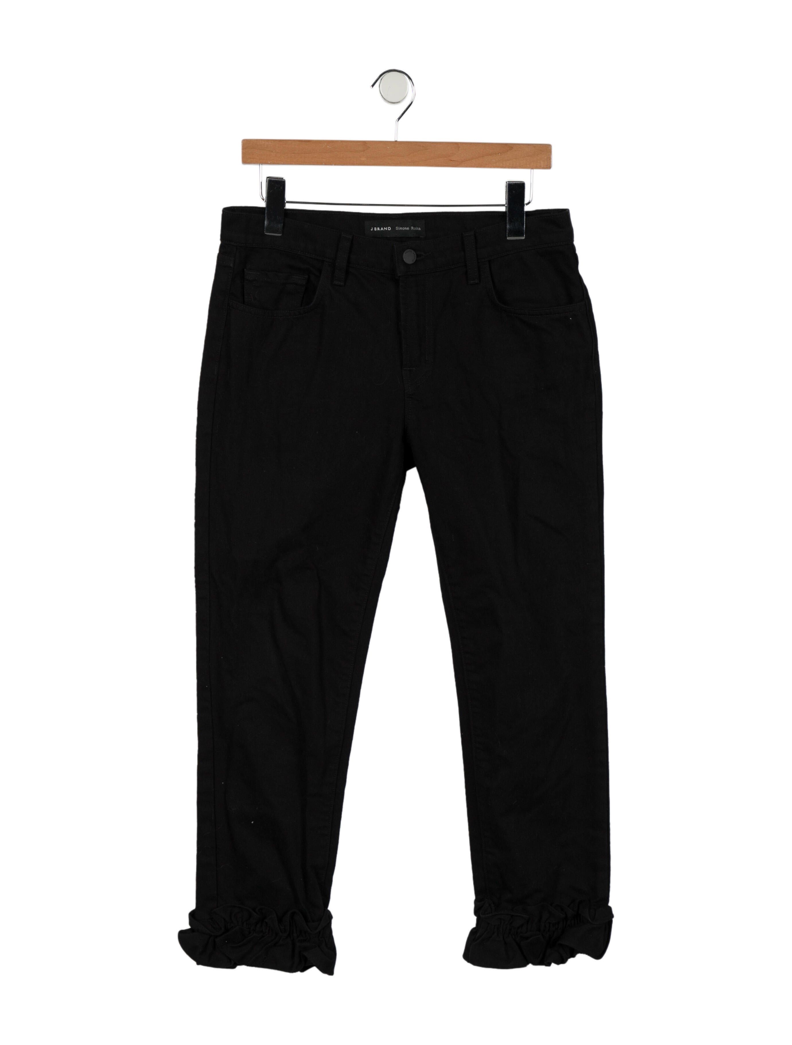 Simone Rocha x J Brand Mid-Rise Straight Leg Jeans