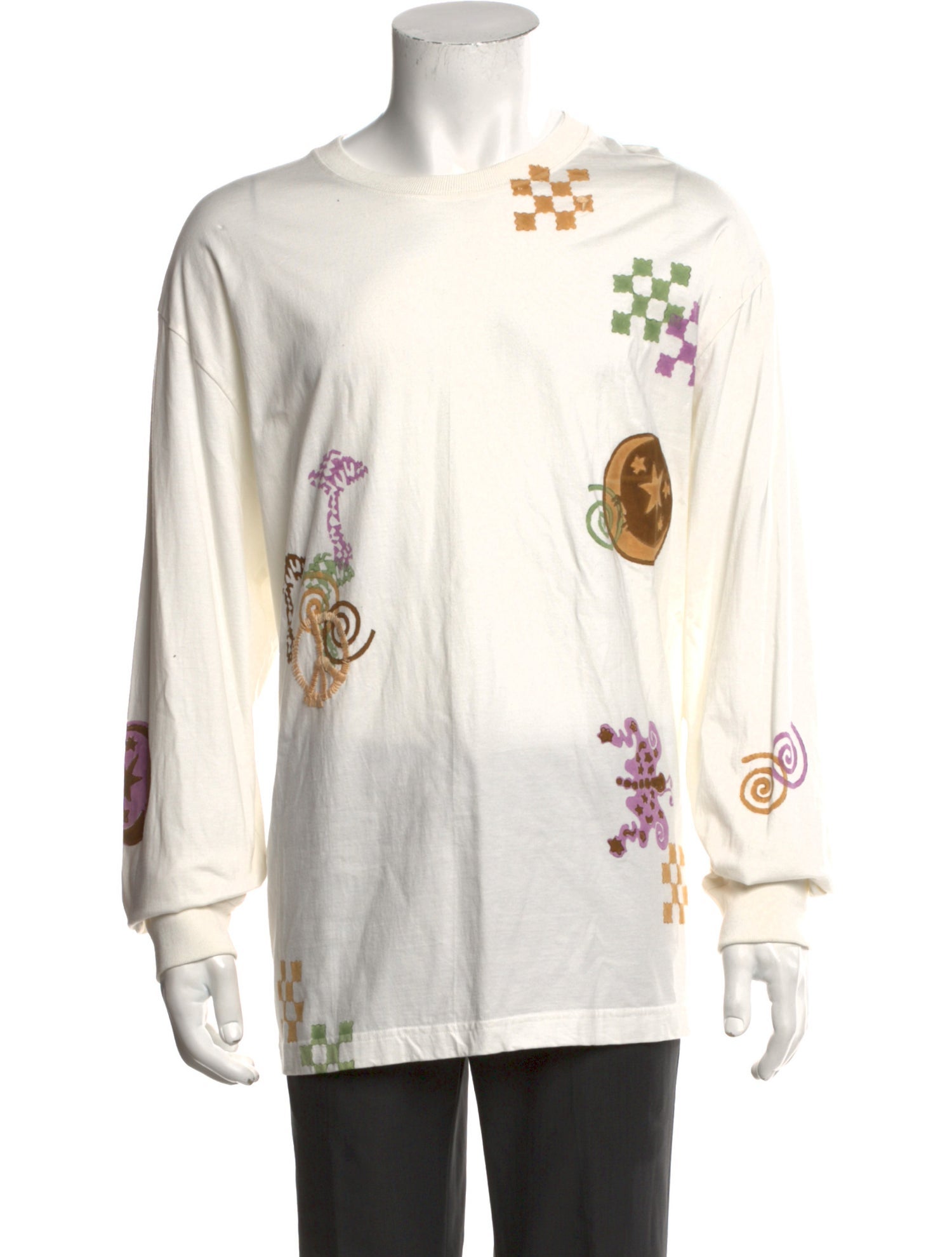 STORY mfg. Graphic Print Crew Neck T-Shirt