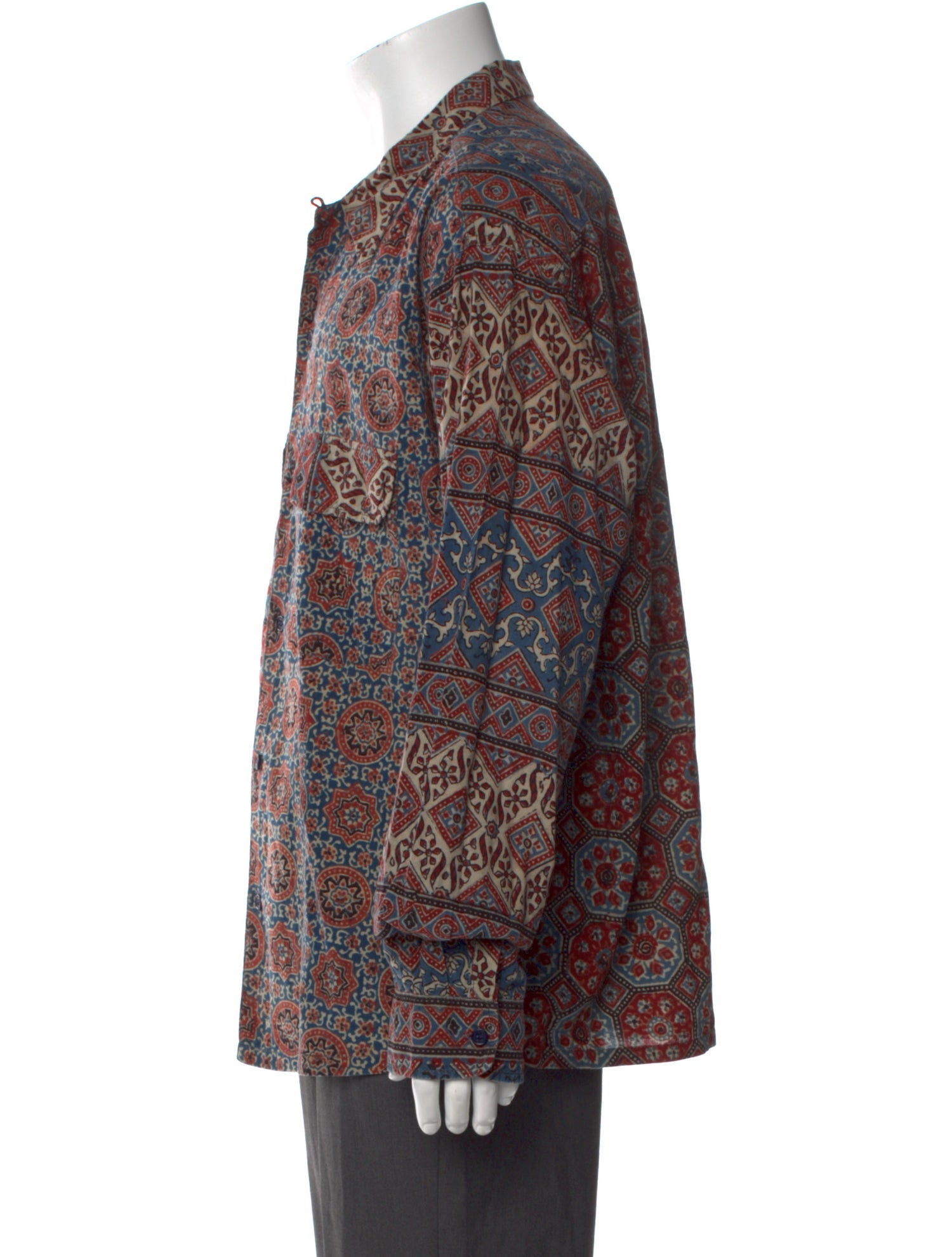 STORY mfg. Paisley Print Long Sleeve Shirt