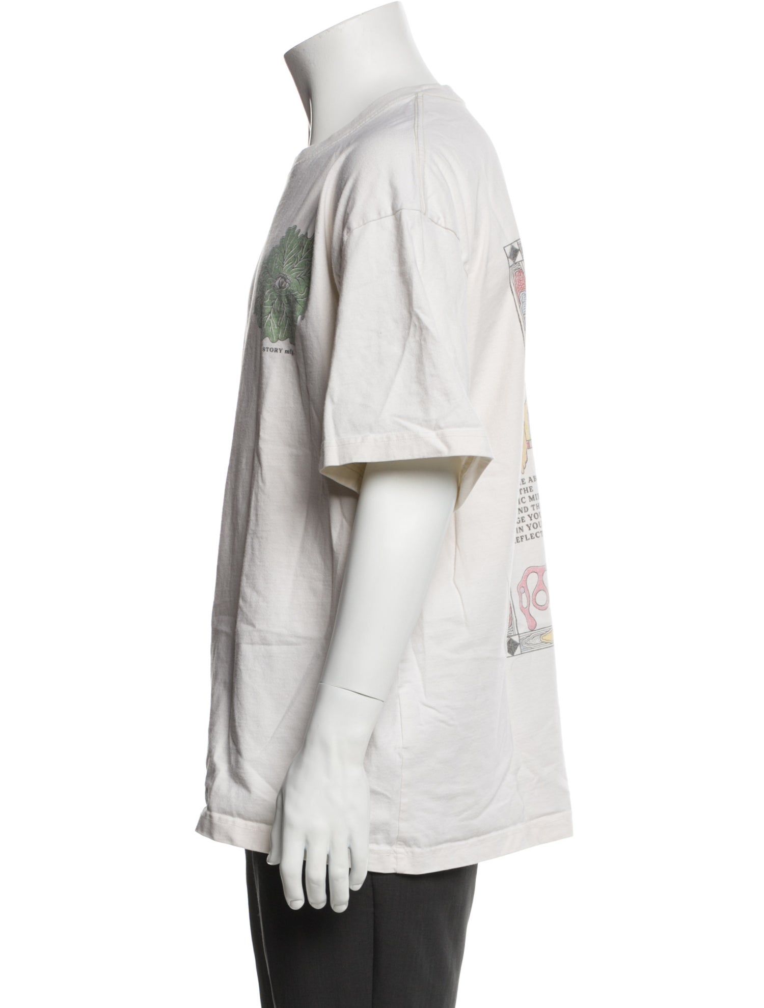 STORY mfg. Graphic Print Crew Neck T-Shirt