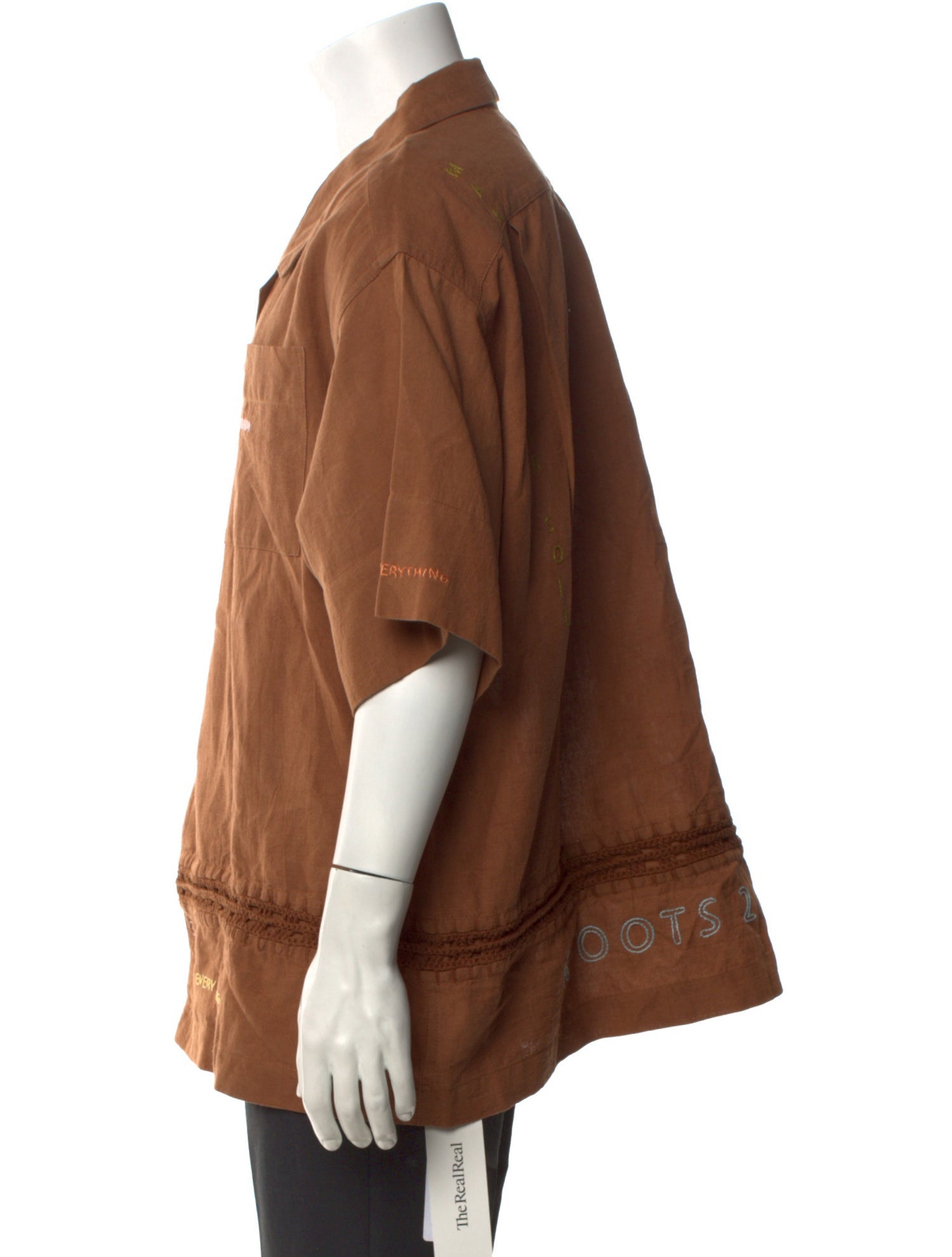 STORY mfg. Three-Quarter Sleeve Shirt