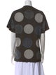 STORY mfg. Polka Dot Print Crew Neck T-Shirt