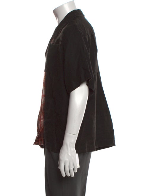 STORY mfg. 'Peace Greetings' Linen Shirt