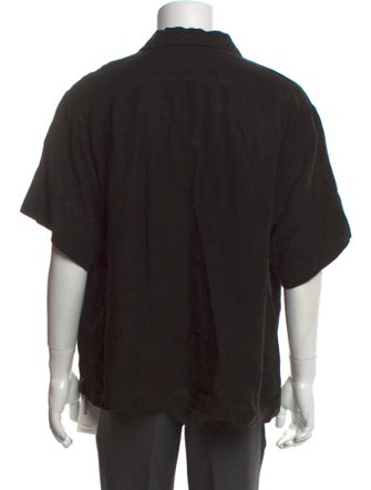 STORY mfg. 'Peace Greetings' Linen Shirt