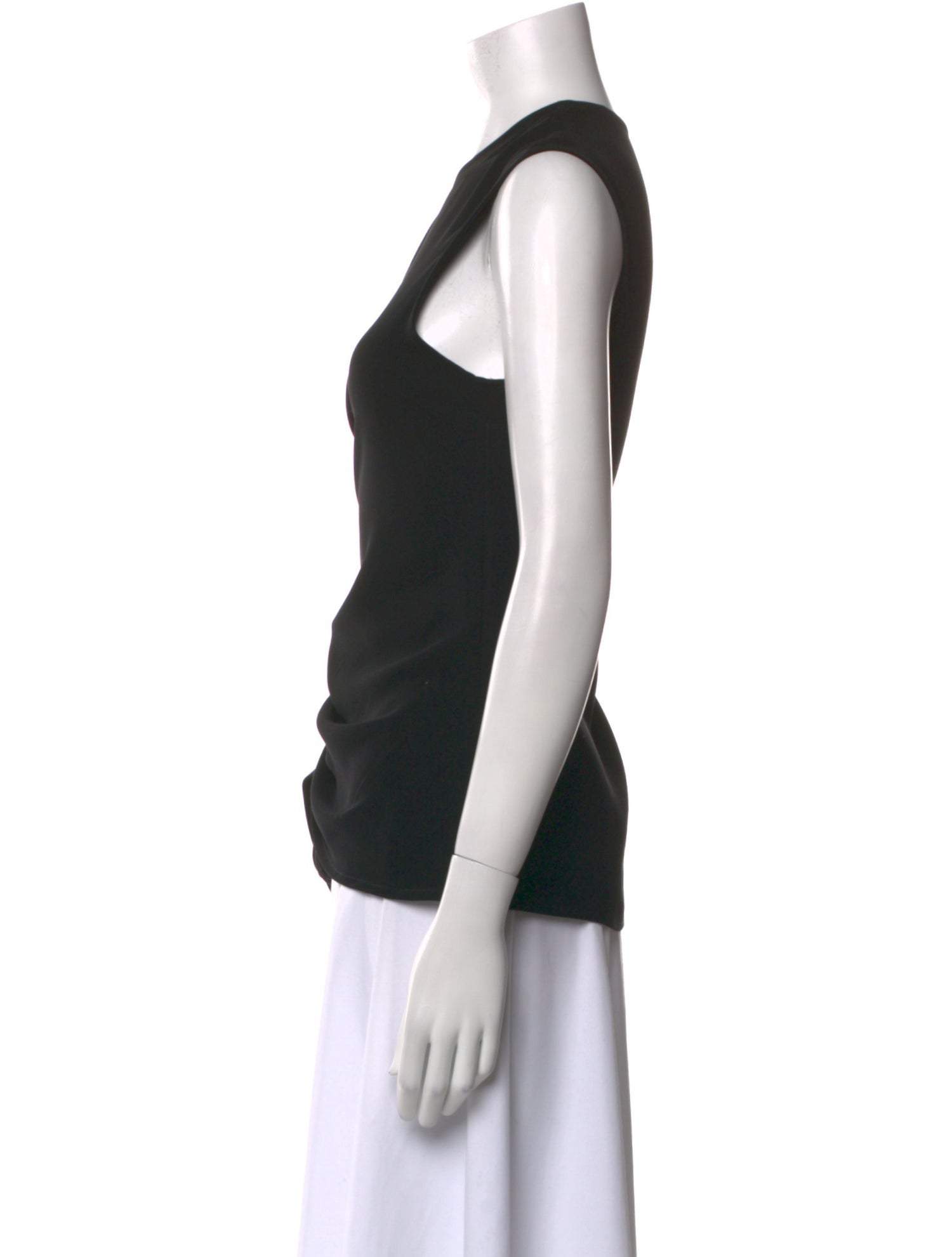 Snider Square Neckline Short Sleeve Top