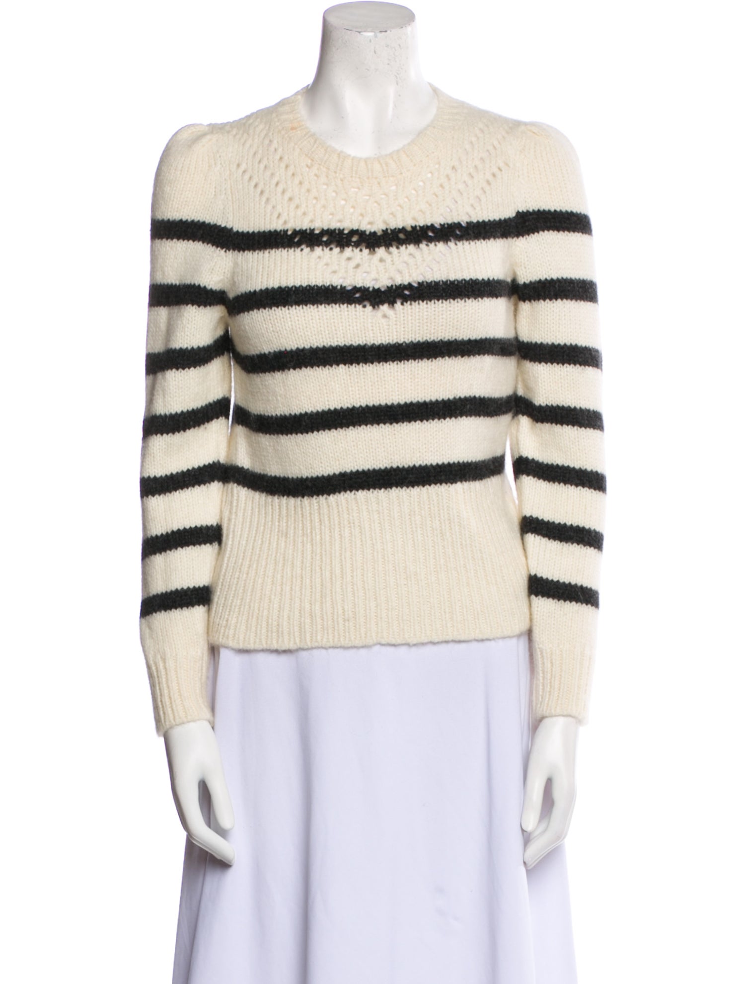 St. Roche Baby Alpaca Striped Sweater