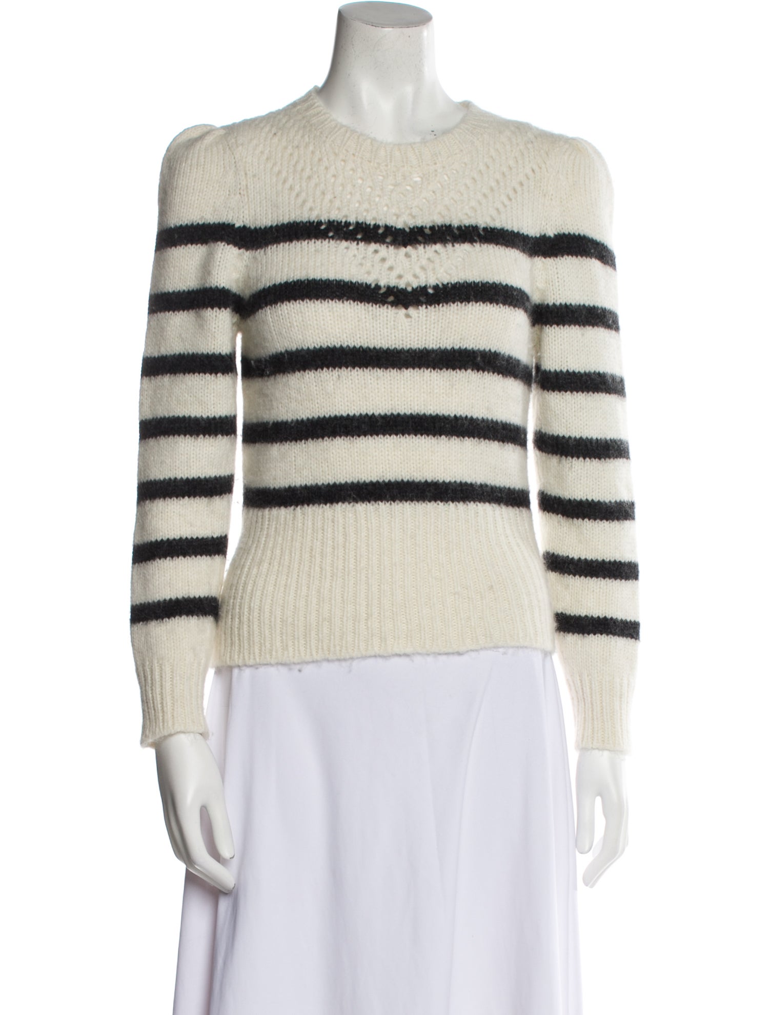 St. Roche Baby Alpaca Striped Sweater