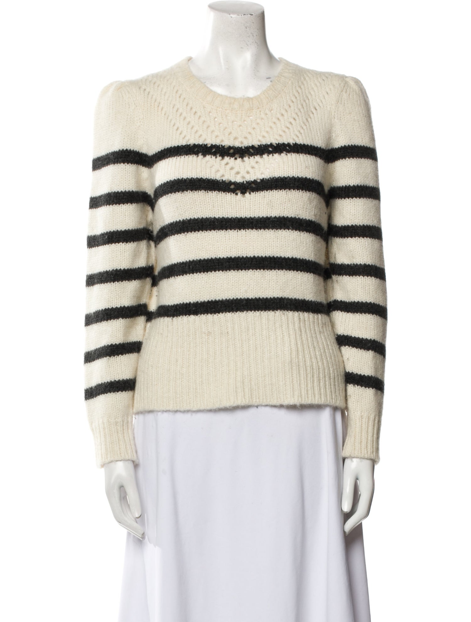 St. Roche Baby Alpaca Striped Sweater