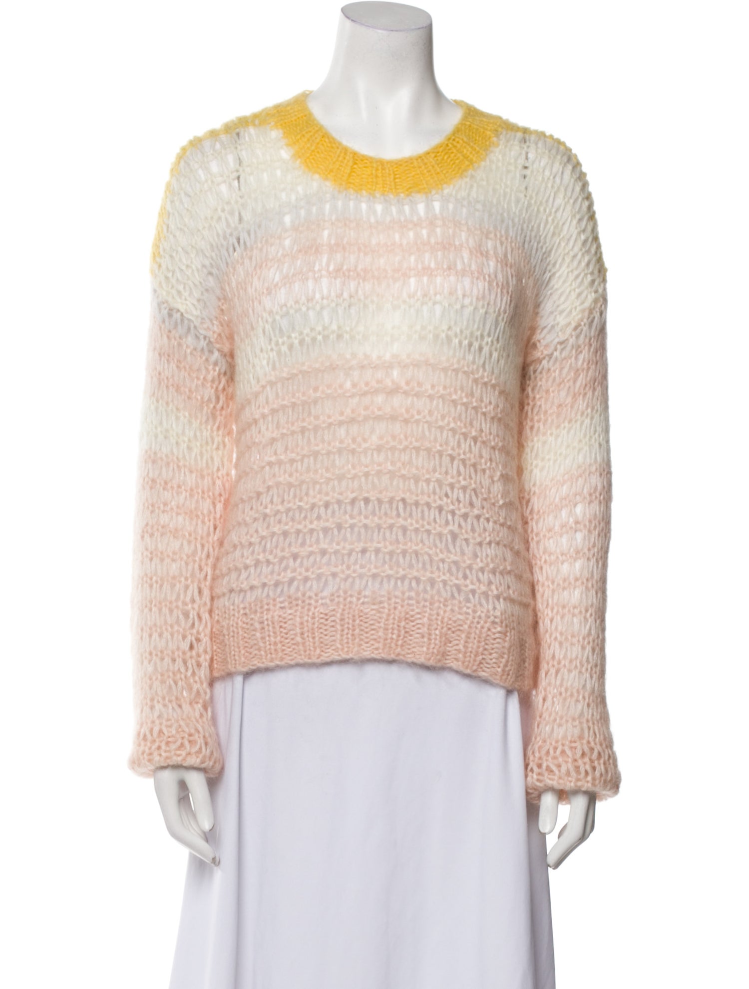 St. Roche Nylon Striped Sweater