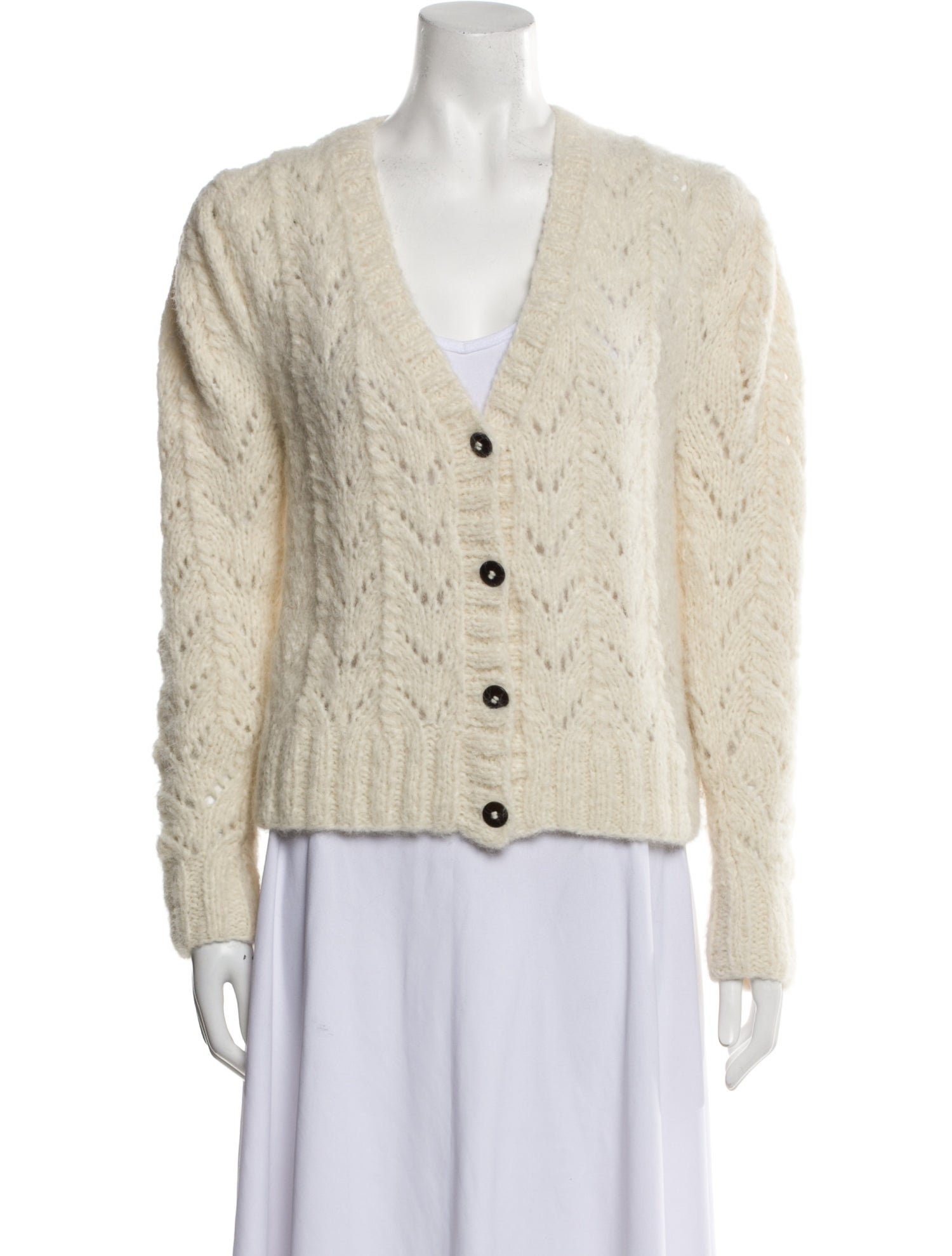 St. Roche Alpaca V-Neck Sweater