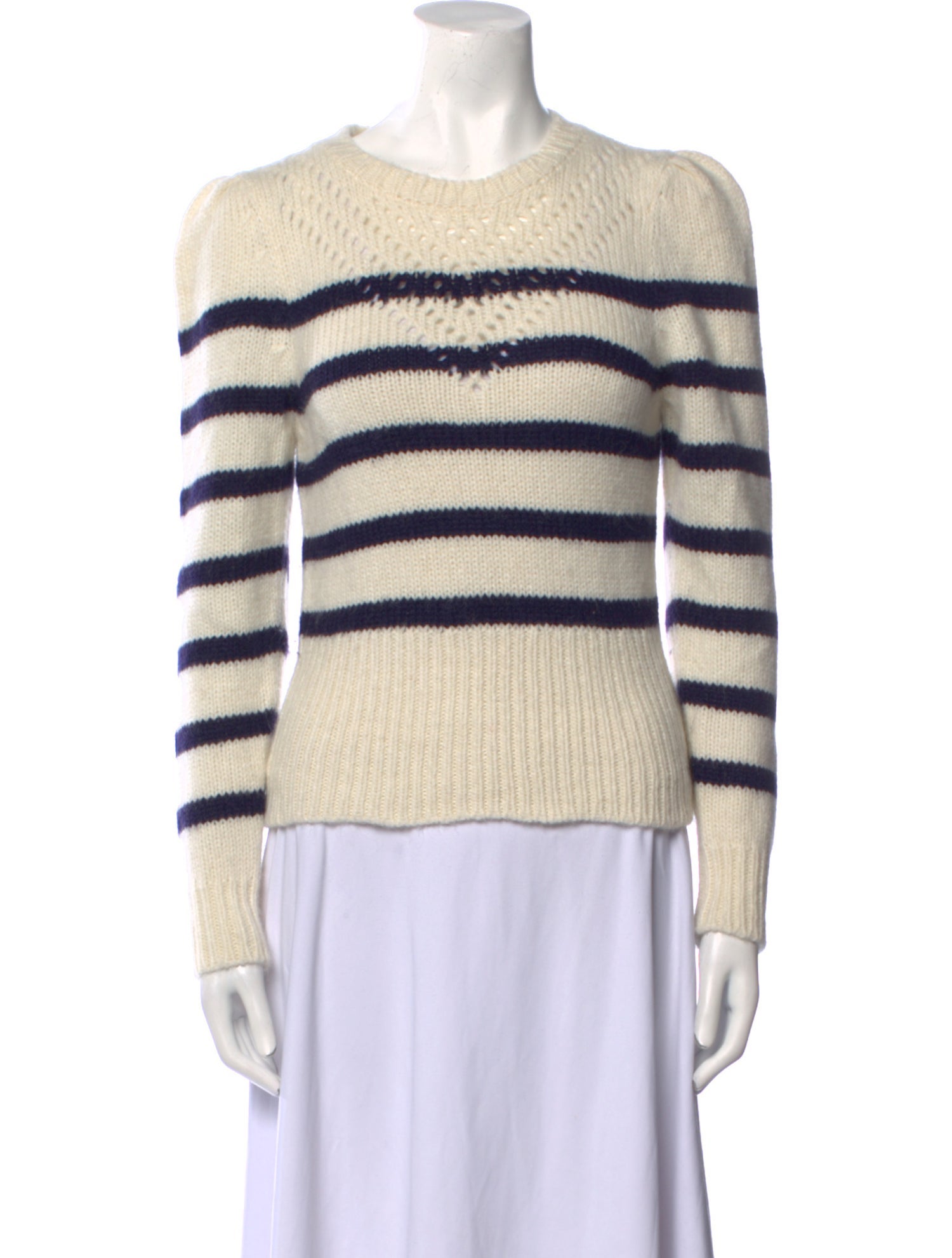 St. Roche Baby Alpaca Striped Sweater