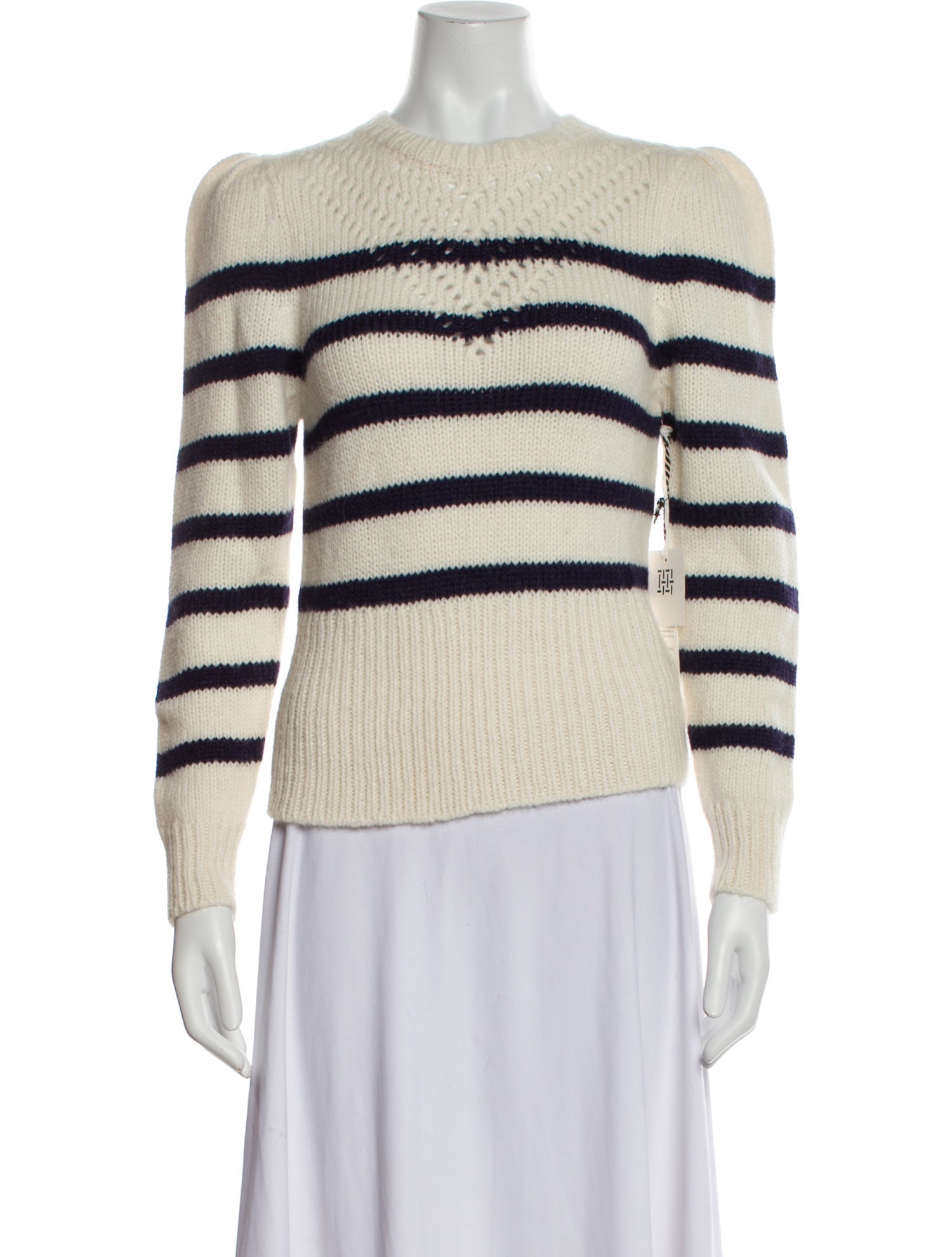 St. Roche Baby Alpaca Striped Sweater