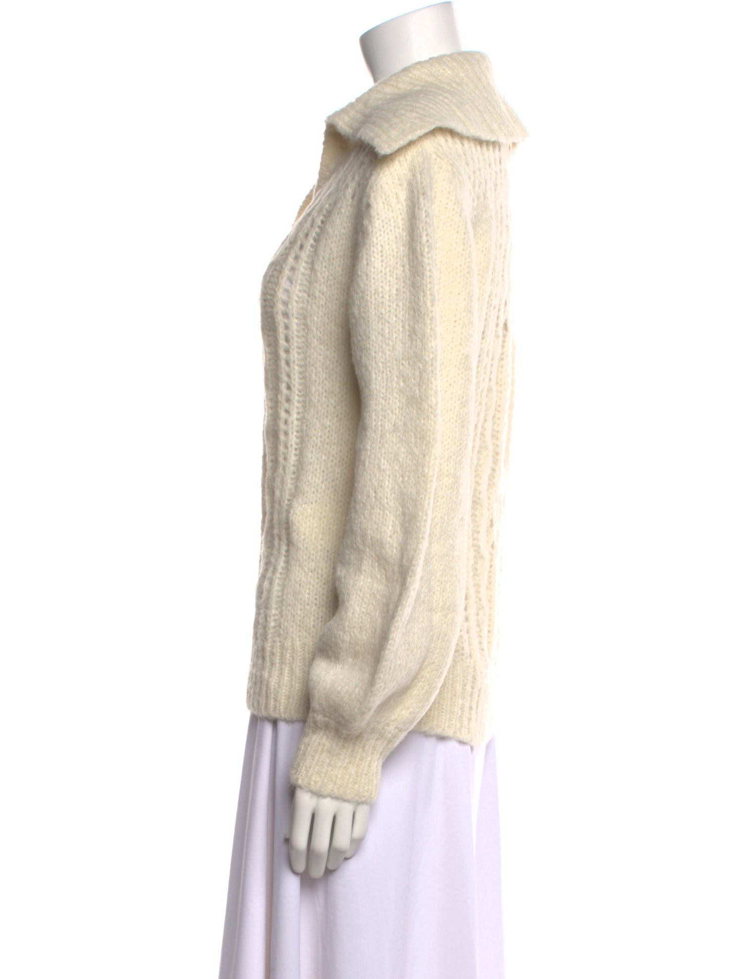 St. Roche Alpaca V-Neck Sweater w/ Tags