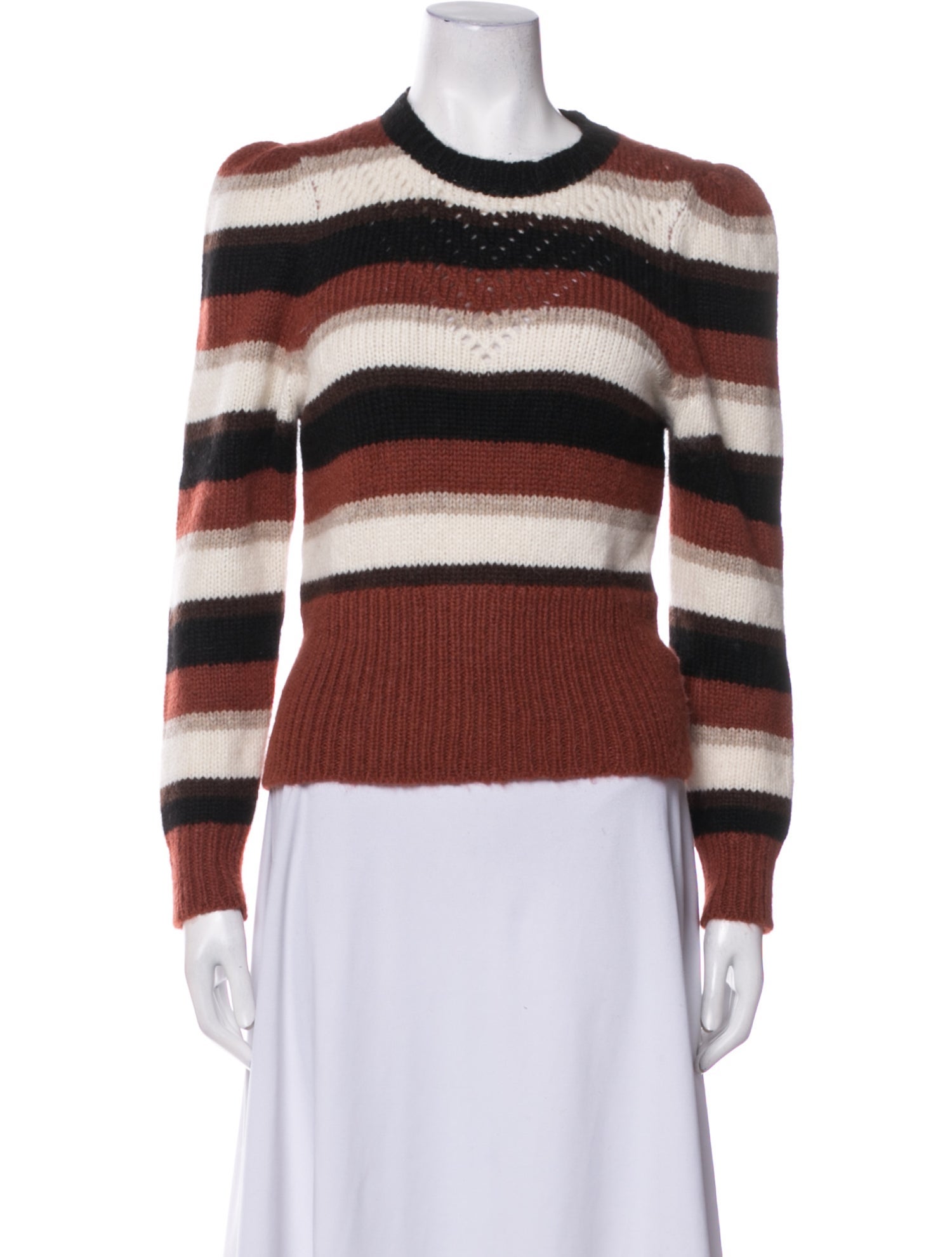 St. Roche Baby Alpaca Striped Sweater