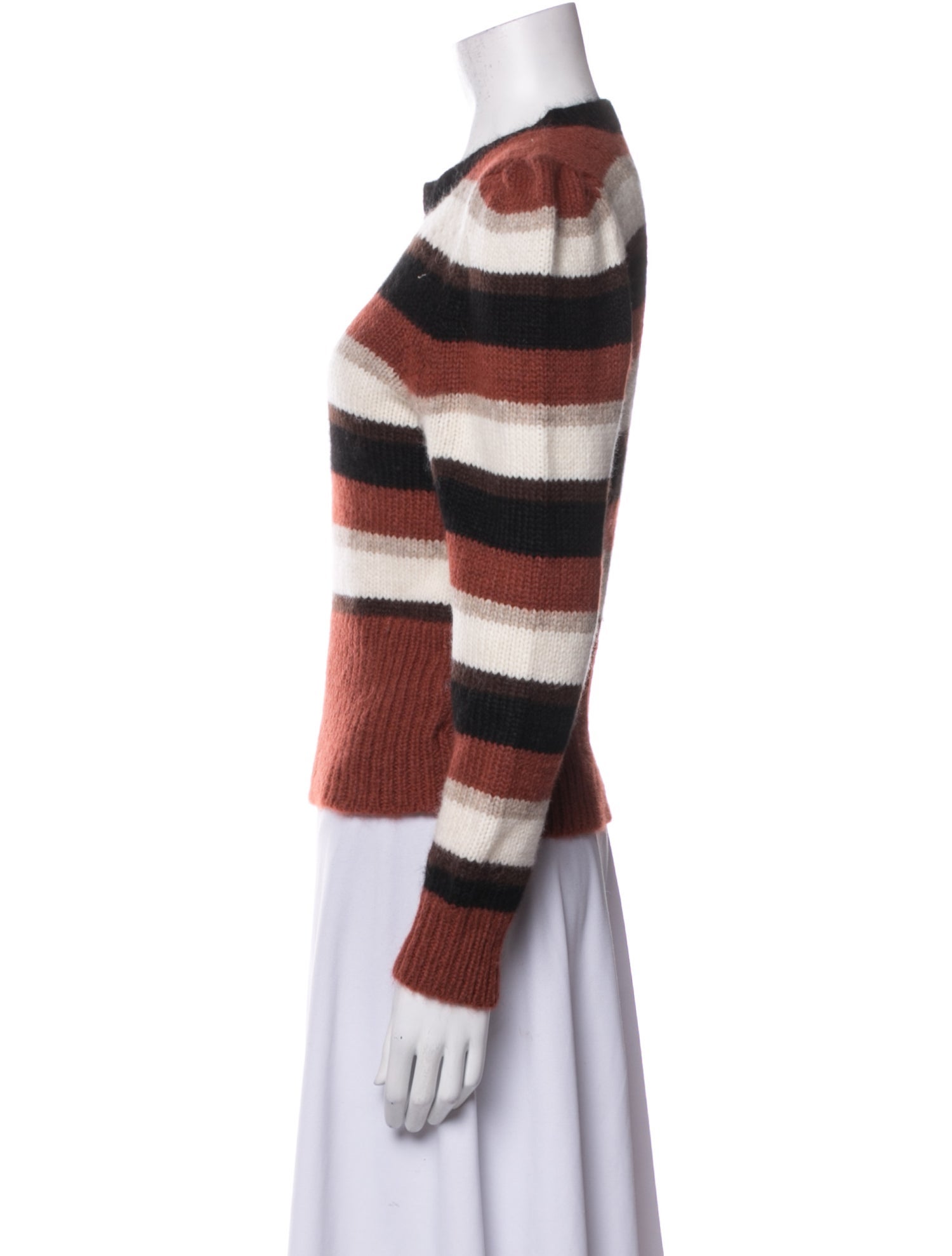 St. Roche Baby Alpaca Striped Sweater