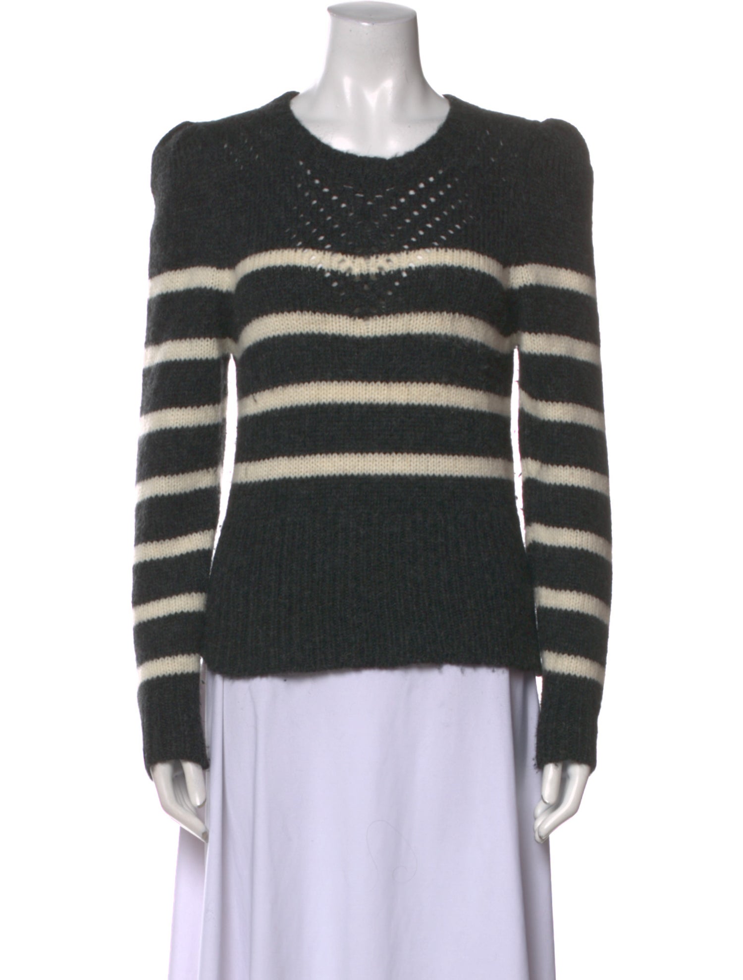 St. Roche Baby Alpaca Striped Sweater