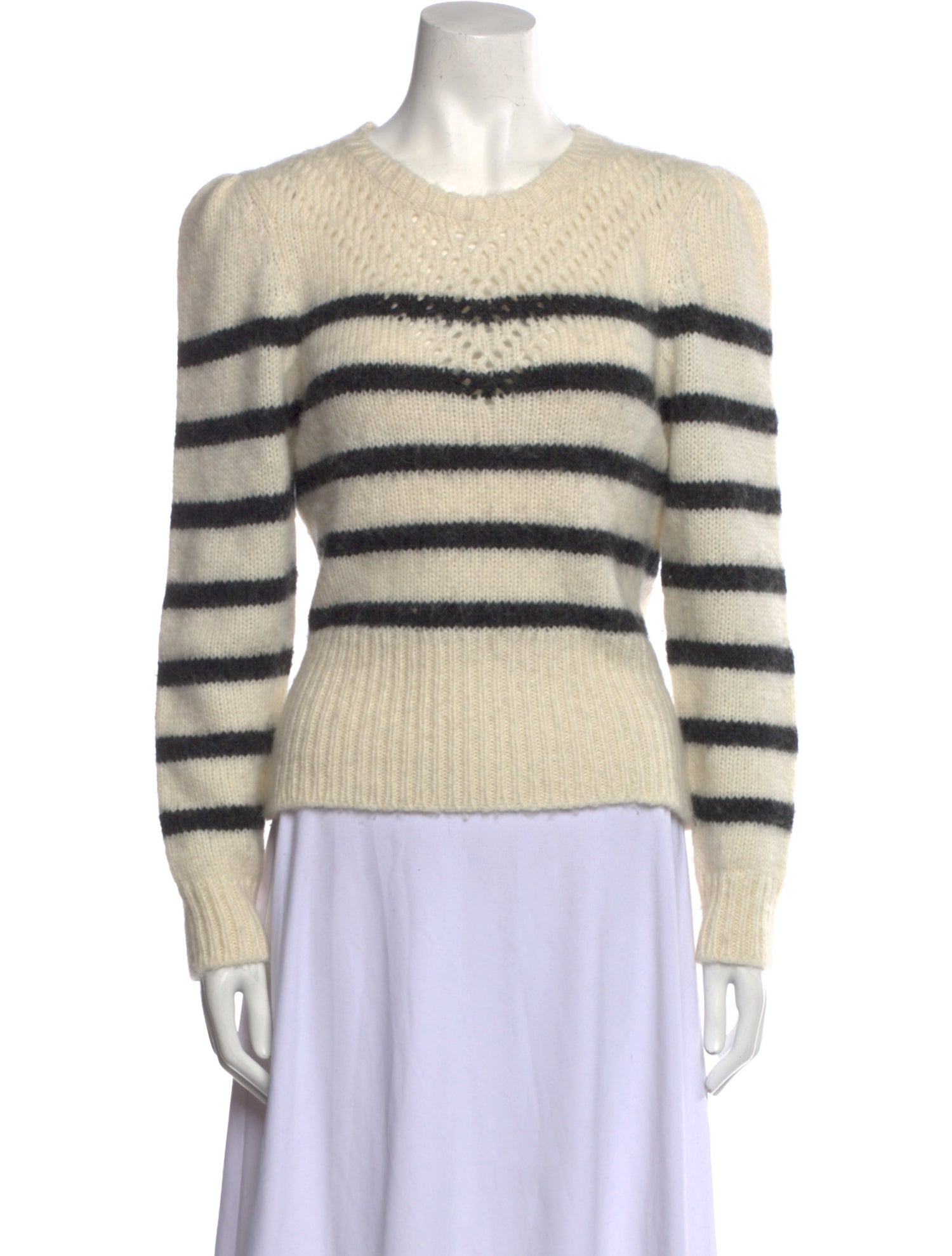 St. Roche Baby Alpaca Striped Sweater