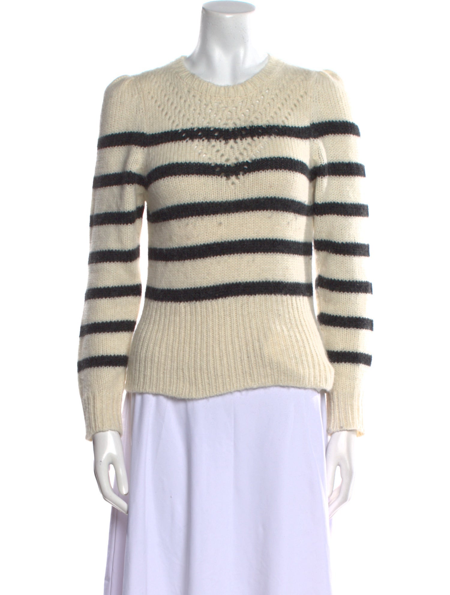 St. Roche Baby Alpaca Striped Sweater