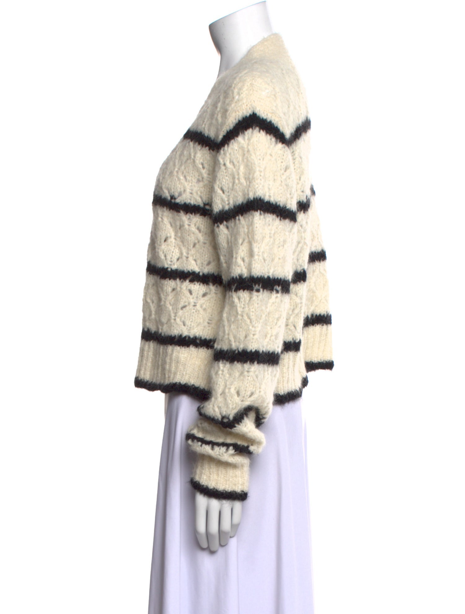St. Roche Alpaca Striped Sweater