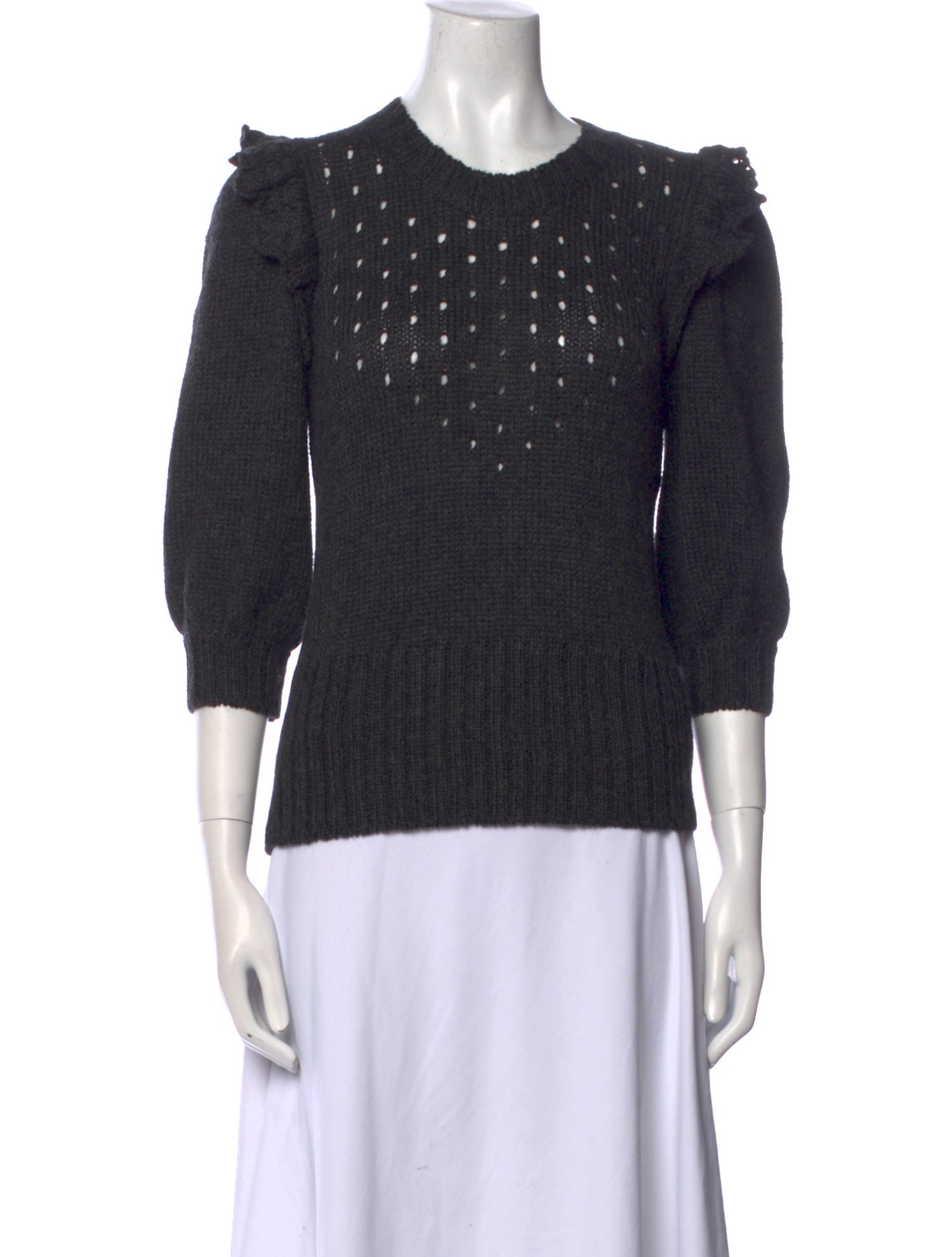 St. Roche Baby Alpaca Scoop Neck Sweater