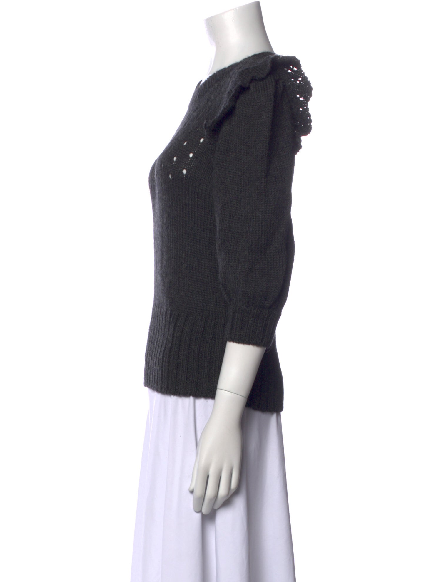 St. Roche Baby Alpaca Scoop Neck Sweater