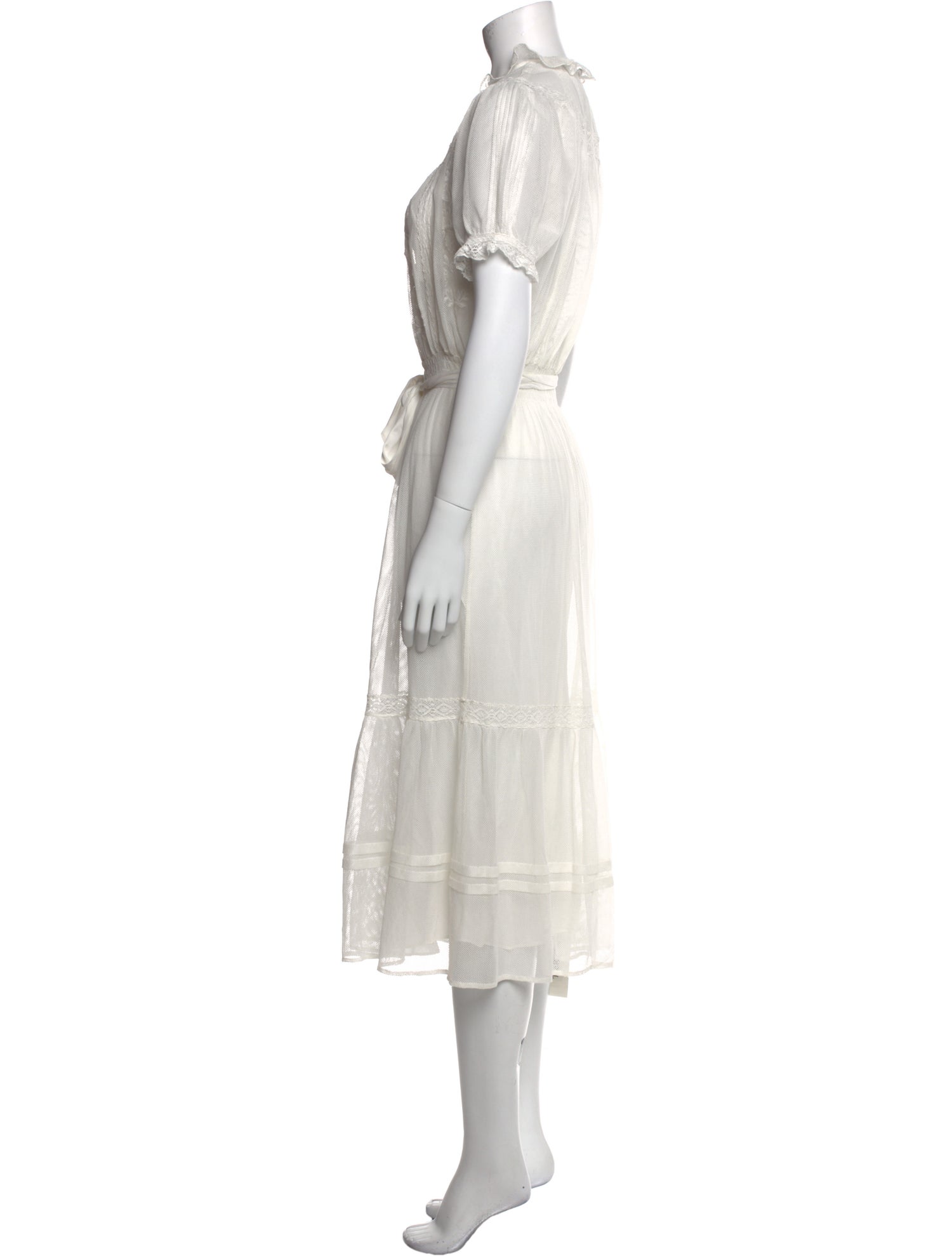 St. Roche Mock Neck Long Dress