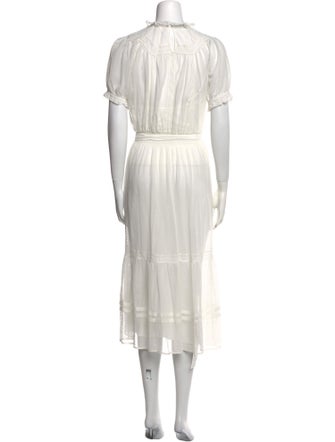 St. Roche Mock Neck Long Dress